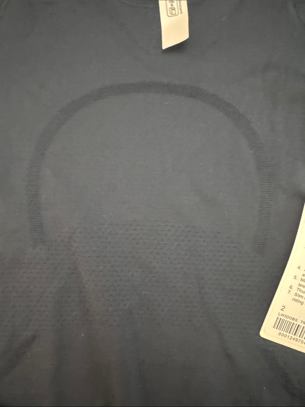 lululemon athletica swiftly tech Long Sleeve Crew Top - Navy - Picture 5 of 6
